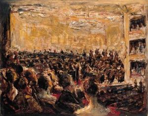 Konzert In Der Oper by Max Liebermann