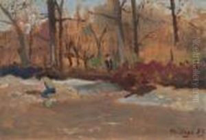 Le Cascine In Inverno by Ulvi Liegi