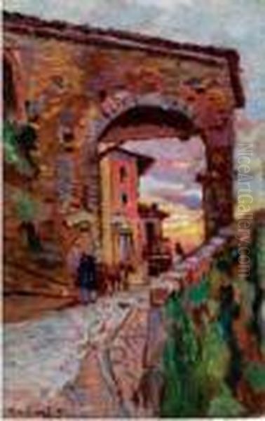 Porta Macchiaia A Barga - view 1