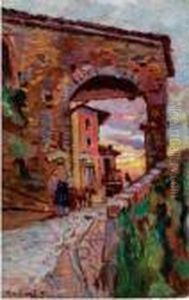 Porta Macchiaia A Barga Porta Macchiaia A Barga