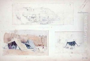 Mostaganem, from Vues et Portraits Faits Pendant la Campagne de Mai 1840, 1840