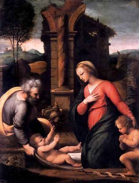 Holy Family with the Infant St John - view 1
