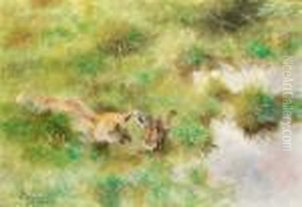 Fox And Mallard - view 1