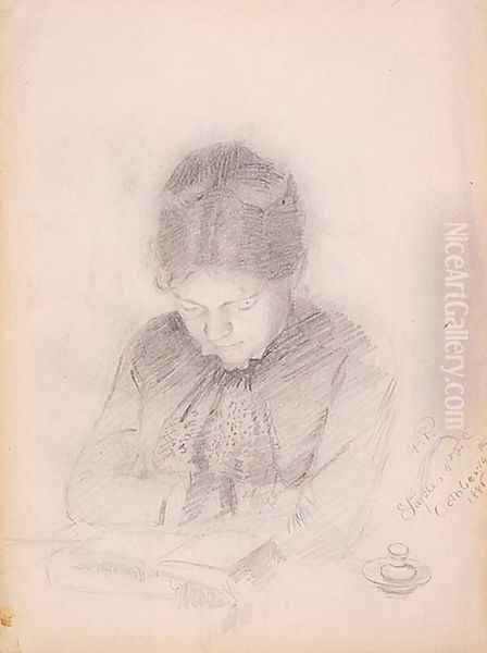 Portrait of the Artist's Wife - view 1