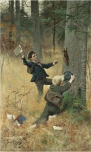 Pojkar Pa Vag Fran Skolan (the Squirrel Catchers)