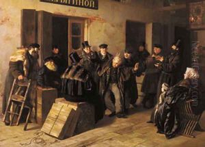 Jokers. Gostiny Dvor in Moscow, (1865)