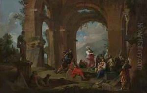 The Cumaean Sibyl Delivering the Oracles, c.1741 by Giovanni Paolo Panini