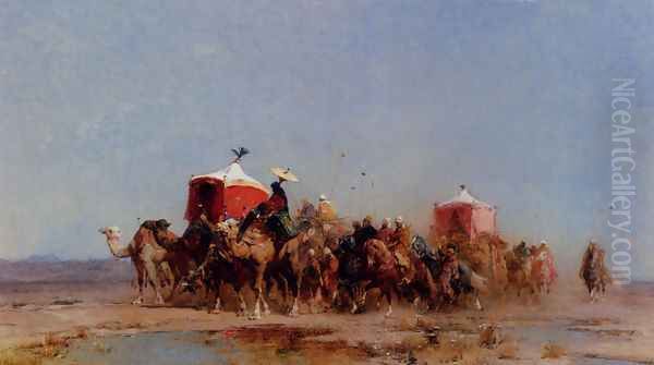 Caravan In The Desert - view 1