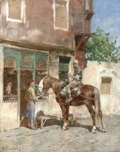 Dal venditore di te (il maniscalco) by Alberto Pasini