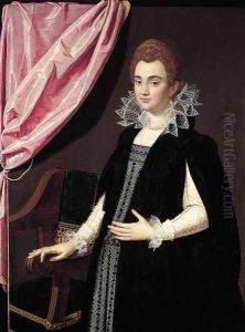 Portrait of a Noblewoman 1594 by Scipione Pulzone