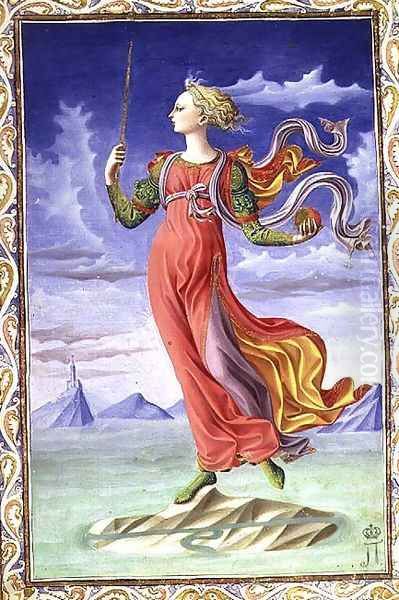 Allegory of Rome, from De Secundo Bello Punico Poema, 1447-55 - view 1