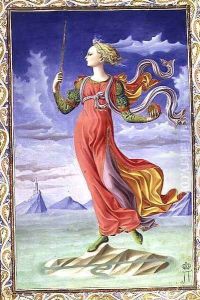 Allegory of Rome, from De Secundo Bello Punico Poema, 1447-55 by Pesellino