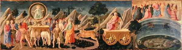 The Triumphs of Fame, Time, and Eternity, c.1450 - view 1