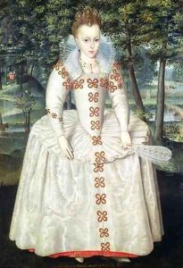 Princess Elizabeth 1596-1662 1603 by Robert Peake
