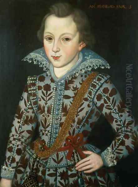 Portrait of a Young Boy, Aged Five - view 1