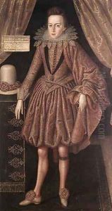 Charles I as Prince of Wales, c.1612-13 by Robert Peake