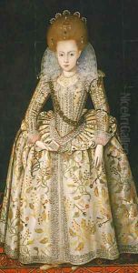 Princess Elizabeth Later Queen of Bohemia ca 1606 by Robert Peake