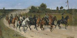 Polish Cavalry by Antoni Piotrowski