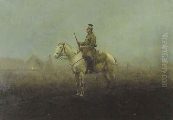 Guard in the Fog (Wachposten im Nebel) - view 1