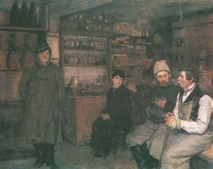 In an Inn by Antoni Piotrowski