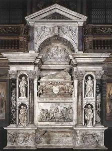 Tomb of Pope Hadrian VI by Baldassare Peruzzi