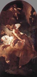 The Ecstasy of St Francis 1729 by Giovanni Battista Piazzetta