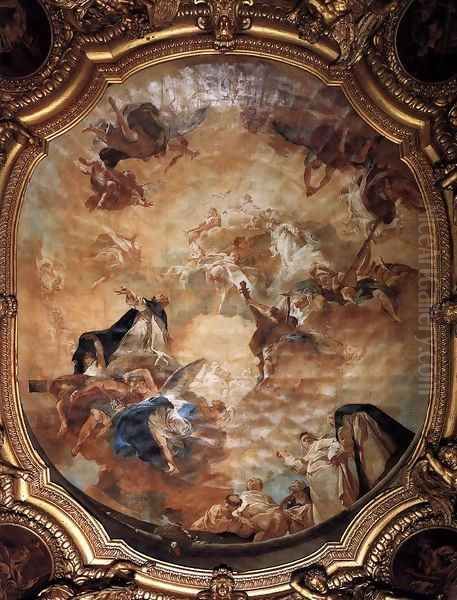 The Glory of St Dominic by Giovanni Battista Piazzetta