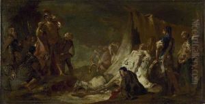 The Death of Darius by Giovanni Battista Piazzetta
