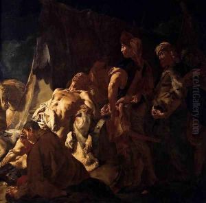 The Death of Darius (detail)