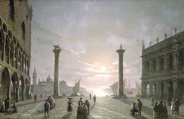 The Grand Canal From Piazza San Marco - view 1