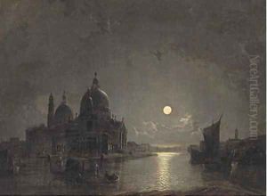 Santa Maria della Salute from the Grand Canal by Henry Pether
