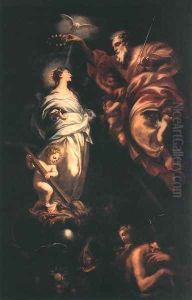 Immaculate Conception 1683 by Domenico Piola