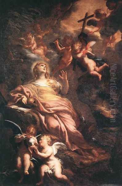 Magdalene in the Desert 1674 - view 1