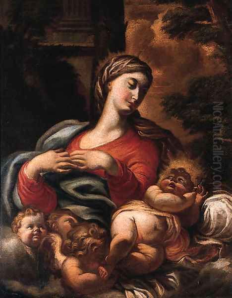 The Madonna and Child by Domenico Piola