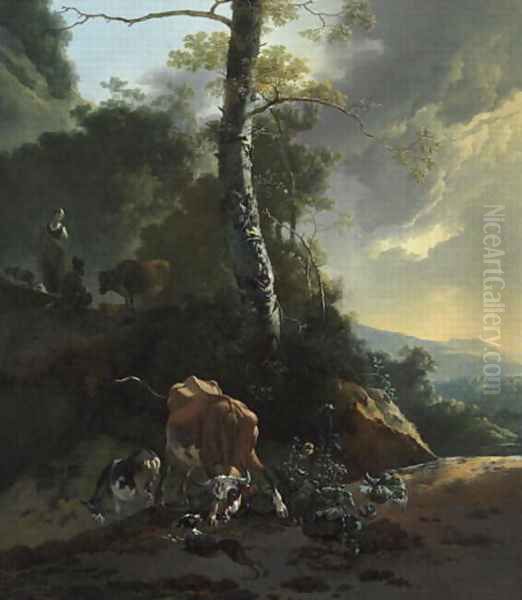 Landscape with Enraged Ox, 1665-70 - view 1