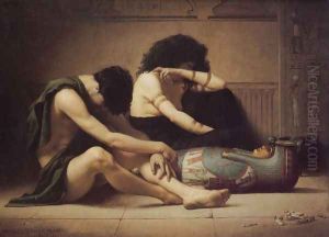 The Death of the First-Born by Charles Sprague Pearce