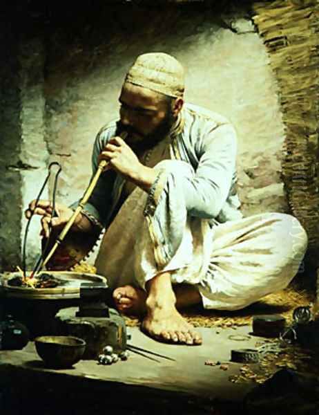 The Arab Jeweler ca 1882 - view 1