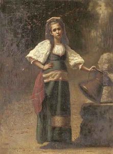 Contadina 2 by Charles Sprague Pearce