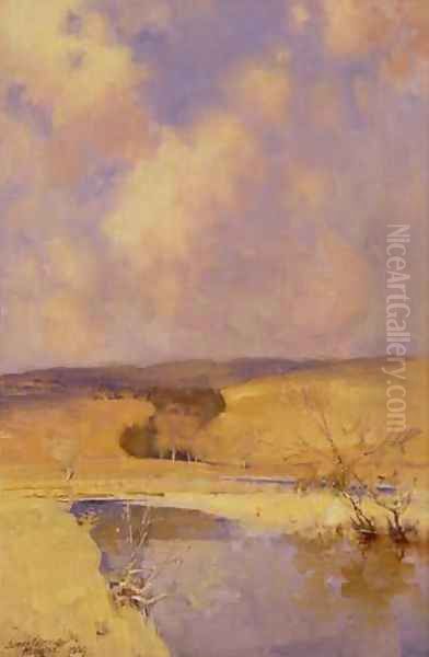 Winter Sunshine, Moniaive, 1889 by James Paterson