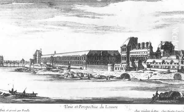 View and Perspective of the Louvre - view 1