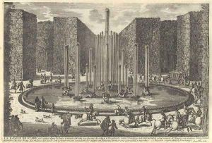 View of The Flora in Versailles by Gabriel Perelle