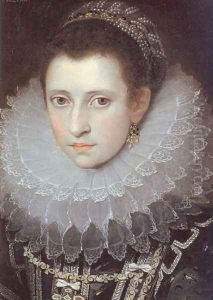 Portrait of an Italian Lady 1600-09 - view 1