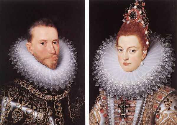 Archdukes Albert and Isabella - view 1