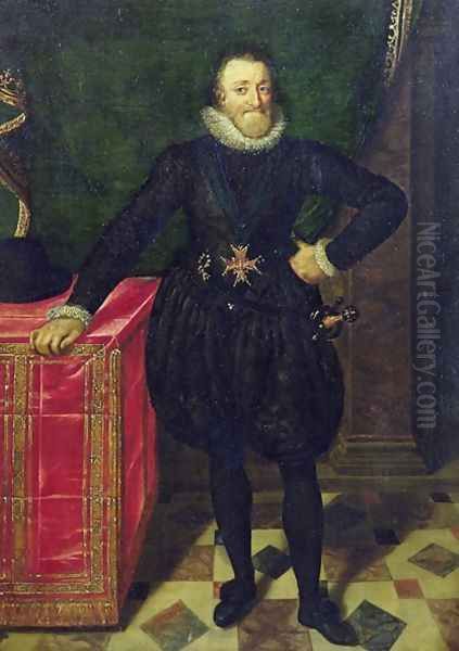 Portrait of Henri IV 1553-1610 King of France, 1610 - view 1