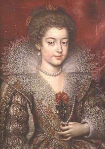 Portrait of the Infanta Anna by Frans Pourbus the younger