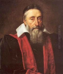 Portrait of Guillaume Duvair 1616-21 by Frans Pourbus the younger