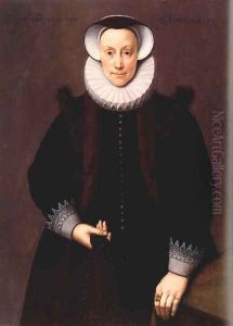 Portrait of a Woman Aged 54, 1591 by Frans Pourbus the younger