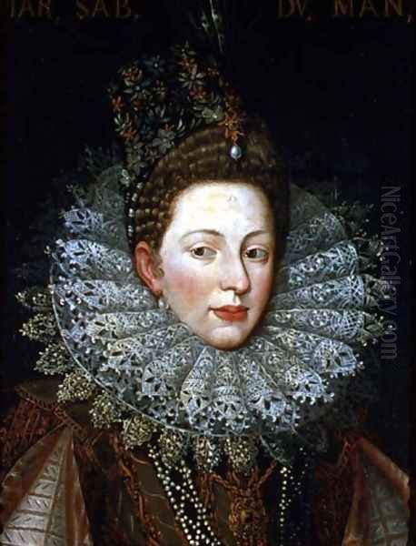 Portrait of Margaret Gonzaga, Duchess of Savoy - view 1