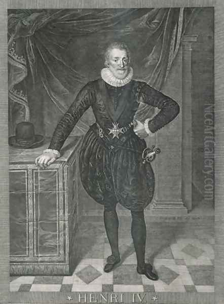 Portrait of Henry IV of France by Frans Pourbus the younger