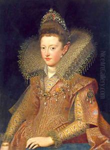 Margherita Gonzaga Princess of Mantua by Frans Pourbus the younger